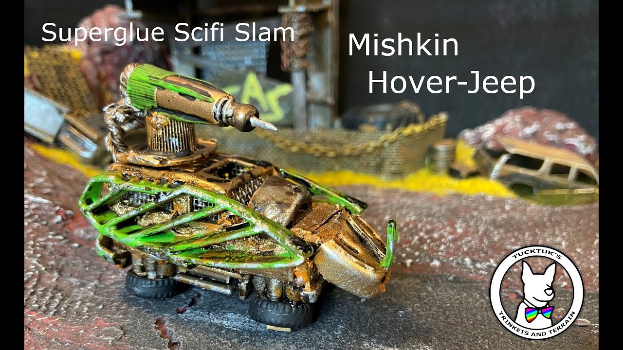 Mishkin Hover-Jeep - Superglue Scifi Slam Collab
