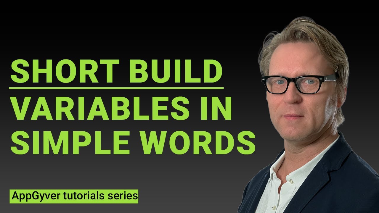 SAP Build Apps (aka AppGyver)  Tutorial: Variables explained in simple worlds