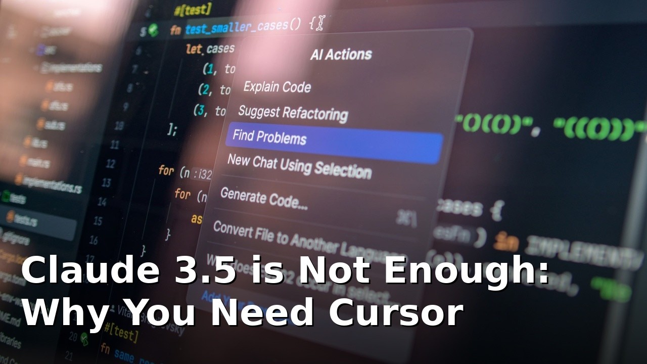 Cursor vs Claude 3.5 Sonnet: Best AI Coding Assistant 2026