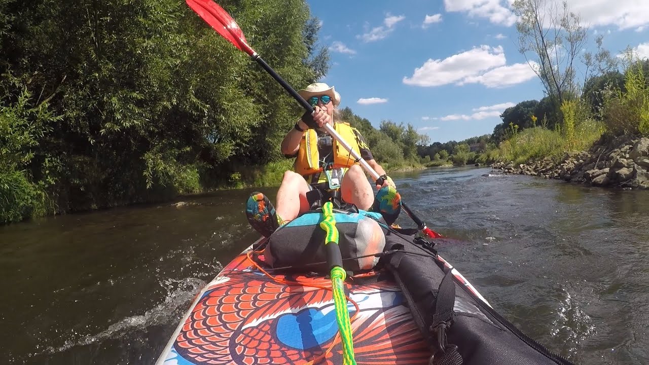 SUP-Geschichten: Lippe-Flusstour 2  - Ein neuer Rundkurs über 17km