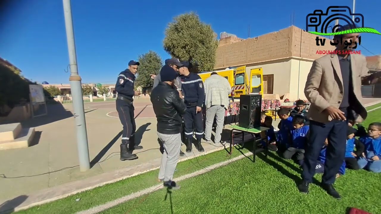 حملة تحسيسية من اخطار الغاز لفائدة تلاميذ مدرسة الشهيد معازيز خالد باربوات