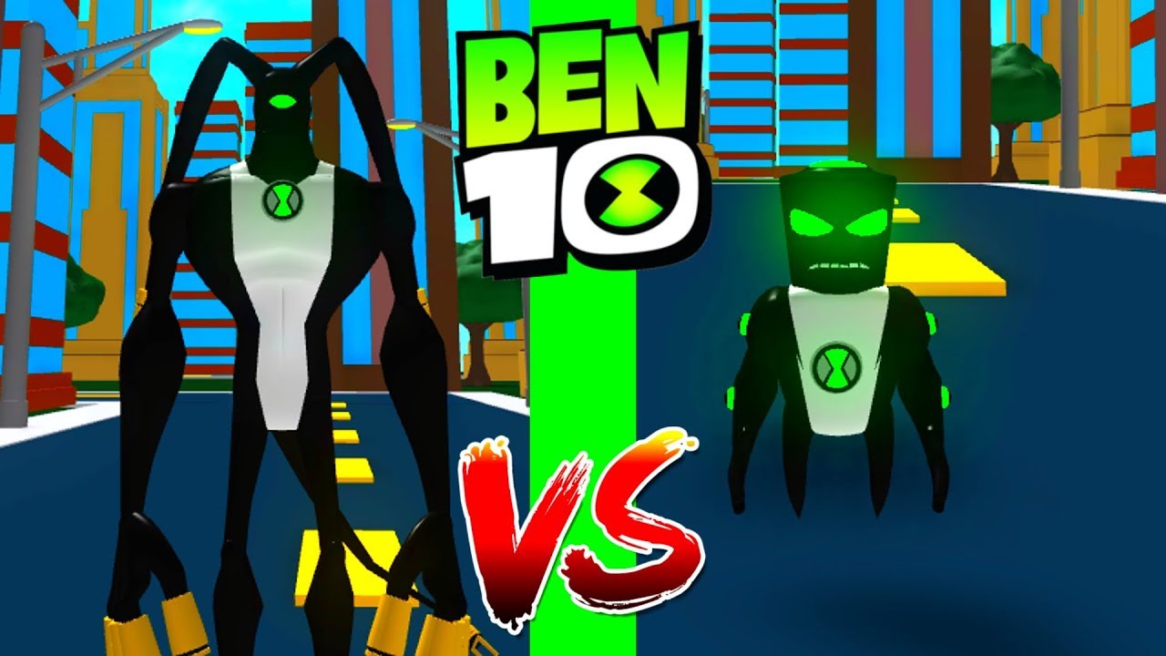 Ben 10 Feedback VS Buzzshock Roblox Ben 10 Arrival of Aliens