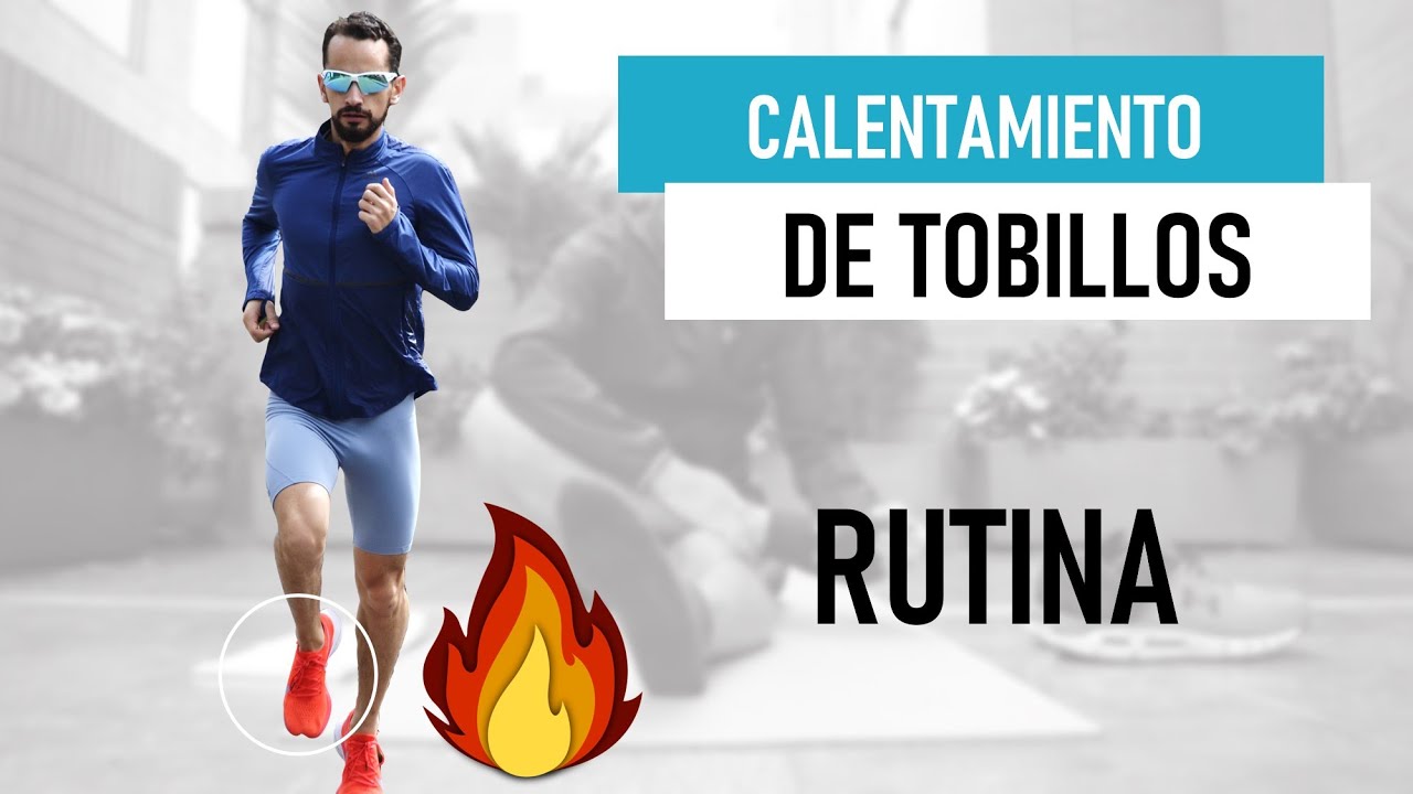Rutina para CALENTAR correctamente los TOBILLOS | Evita LESIONES