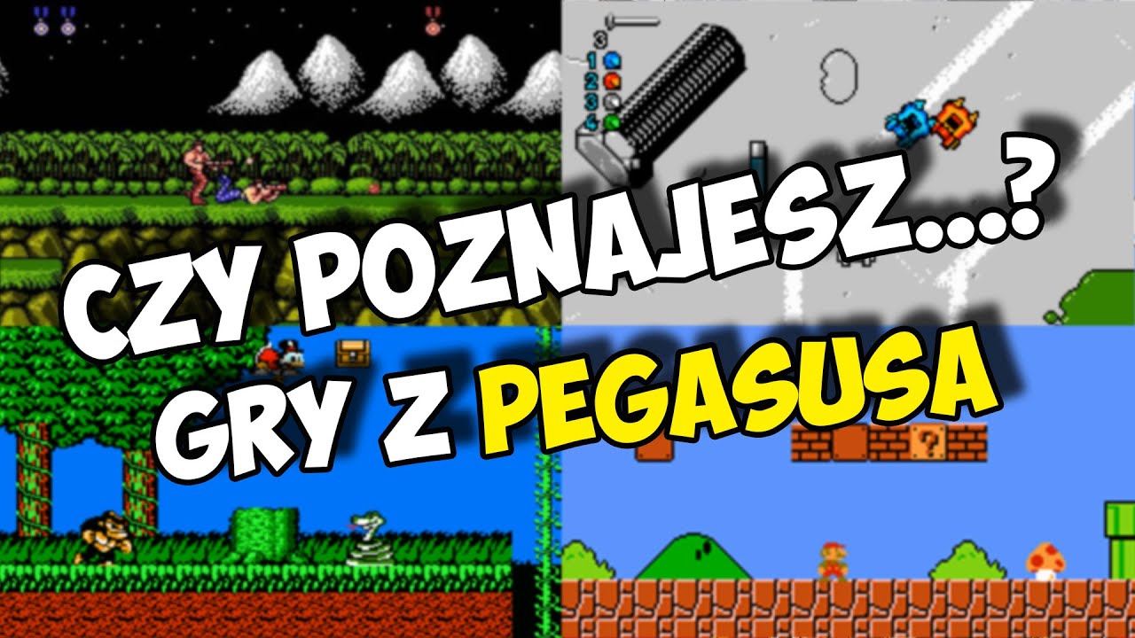 Czy poznajesz...? #1 || Gry na konsolę NES (Pegasus)
