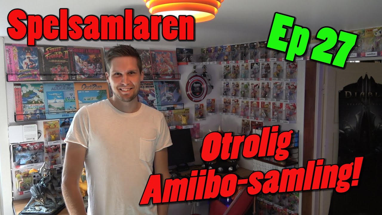 Spelsamlaren! Ep 27 - Den stora Amiibo-samlingen! - Jonathan