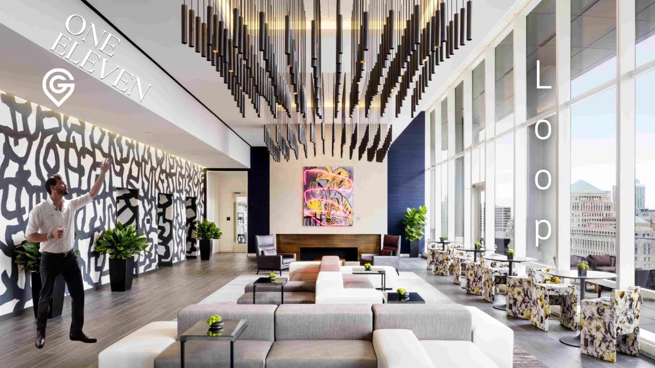 One Eleven Apartments Tour | Chicago Loop Luxury Real Estate - 111 W Wacker