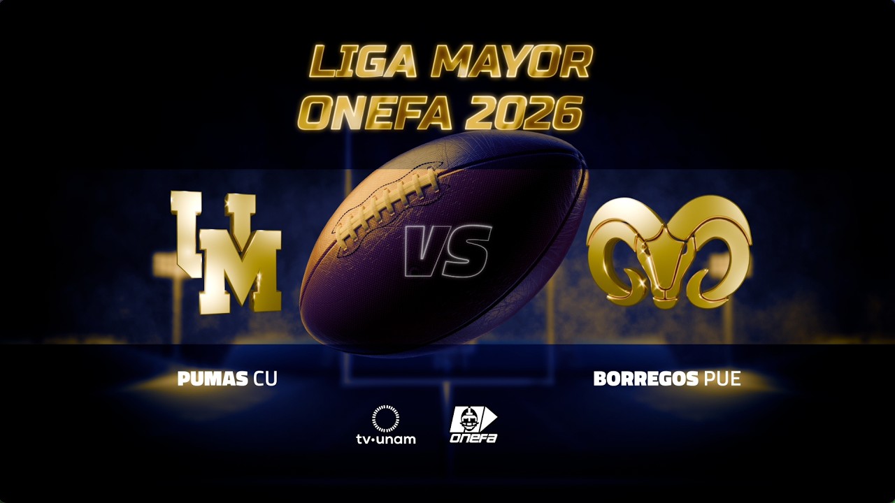 Pumas CU vs Borregos Puebla | Liga Mayor 2026 ONEFA