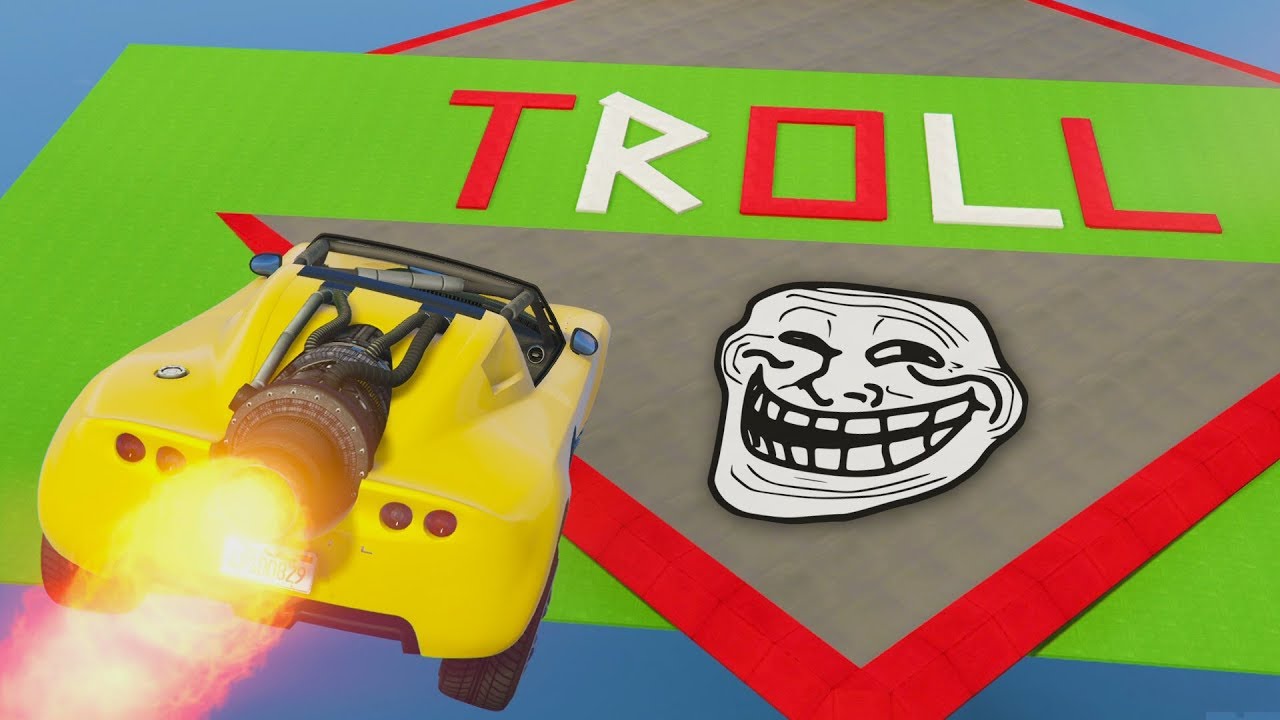 CARRERA TROLL! AYUDA!! - CARRERA GTA V ONLINE - GTA 5 ONLINE