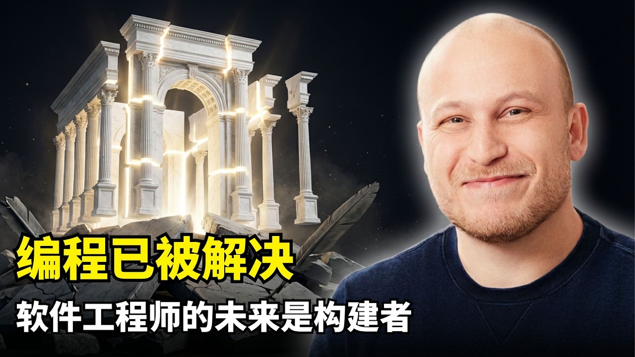 【人工智能】软件工程师头衔将消失 | Claude Code之父访谈 | 鲍里斯切尔尼 | 编程已被解决 | 生产力提升 | 软件工程范式重构 | 构建者时代降临 | 智能体协作 | 开发者转型