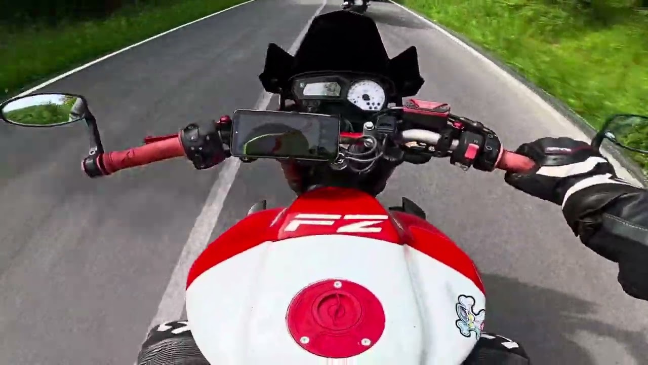 Yamaha FZ8 - Ride in Liguria