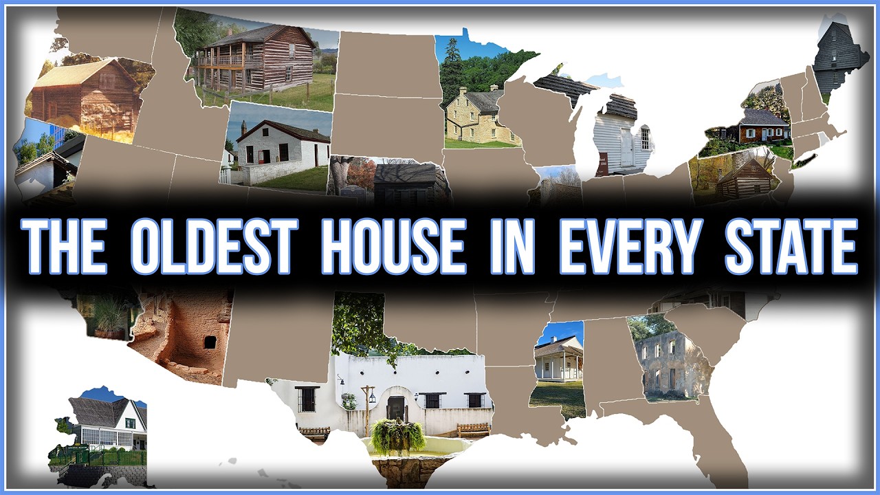 The Oldest House in EVERY State!