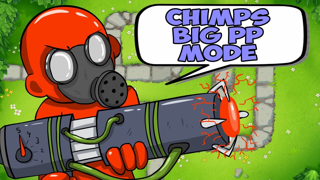 ШИМПАНЦЕВ С ЕДИНСТВЕННЫМ ДРОТИКОВЫМ ружьём!!! BTD6