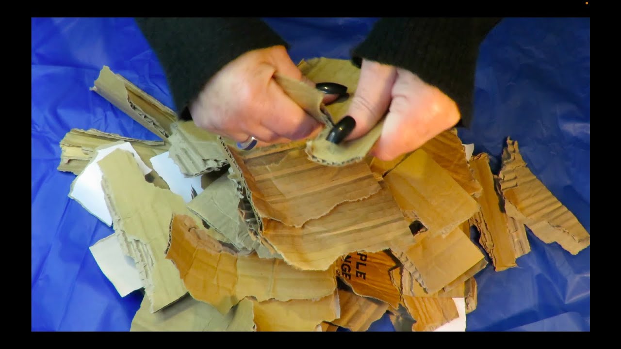 ASMR Request: Ripping Cardboard Boxes ✨ No Talking No Tapping ✨ #asmr #cardboard #ripping #box #rip