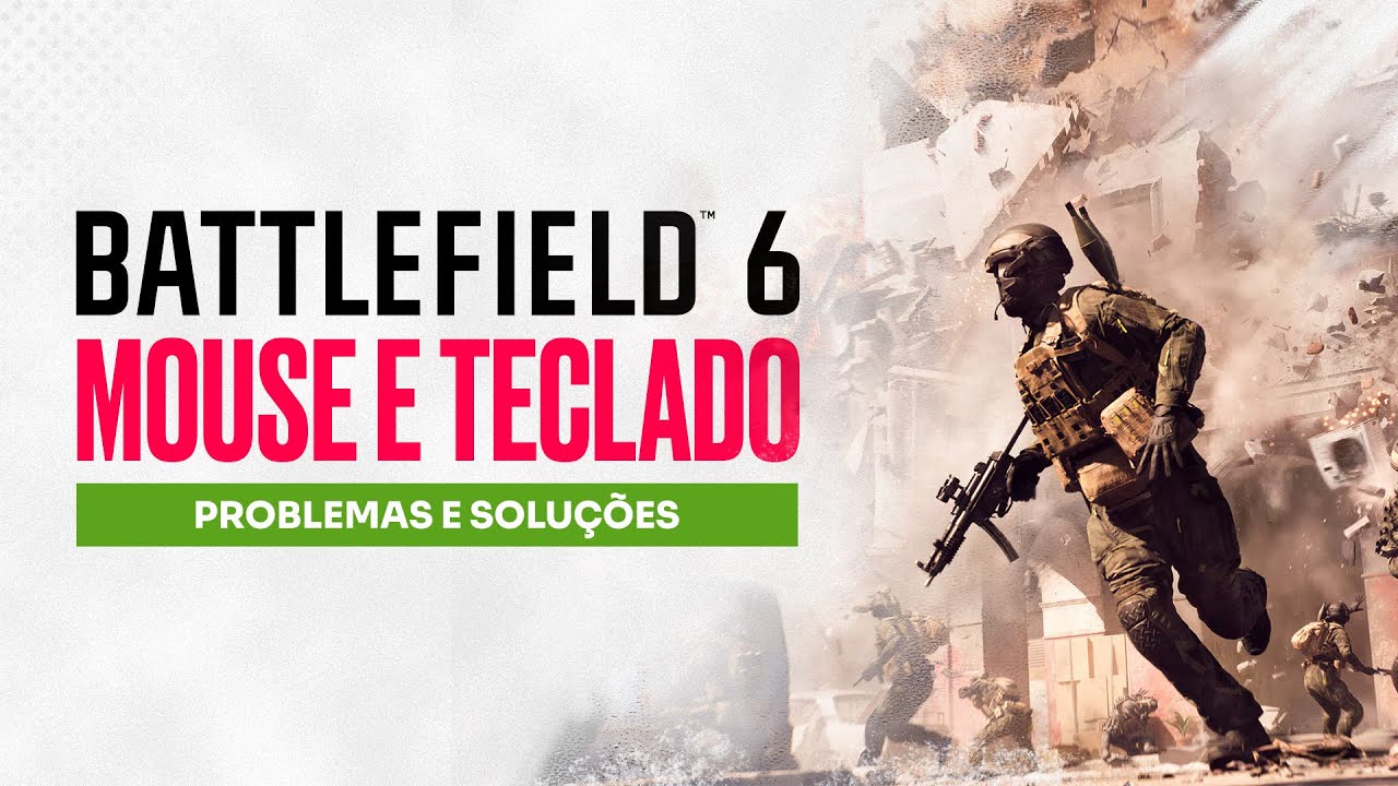 MOUSE E TECLADO BATTLEFIELD 6 PS5 - POSSÍVEIS SOLUÇÕES
