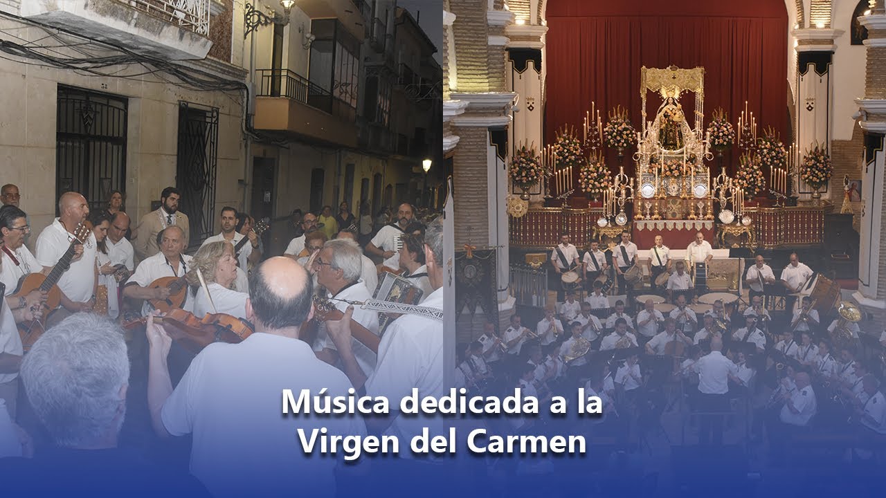 Música dedicada a la Virgen del Carmen
