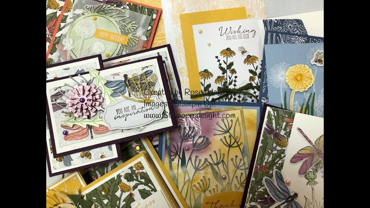 Dandy Garden Suite with Garden Wishes with Double Z Fold Card