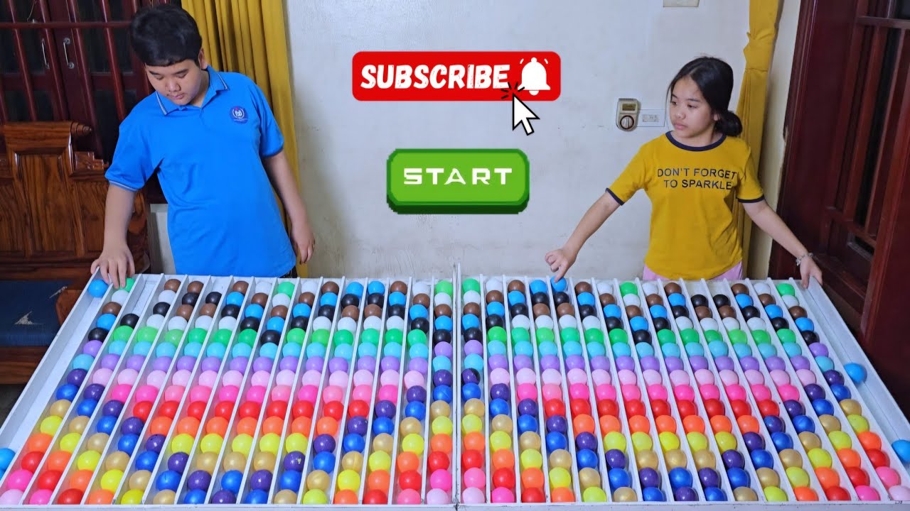 🔥 Color ball puzzle game, a brain training game 🔥 level 23