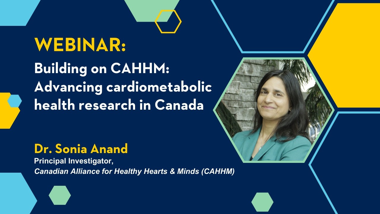 Building on CAHHM: Advancing cardiometabolic health research in Canada