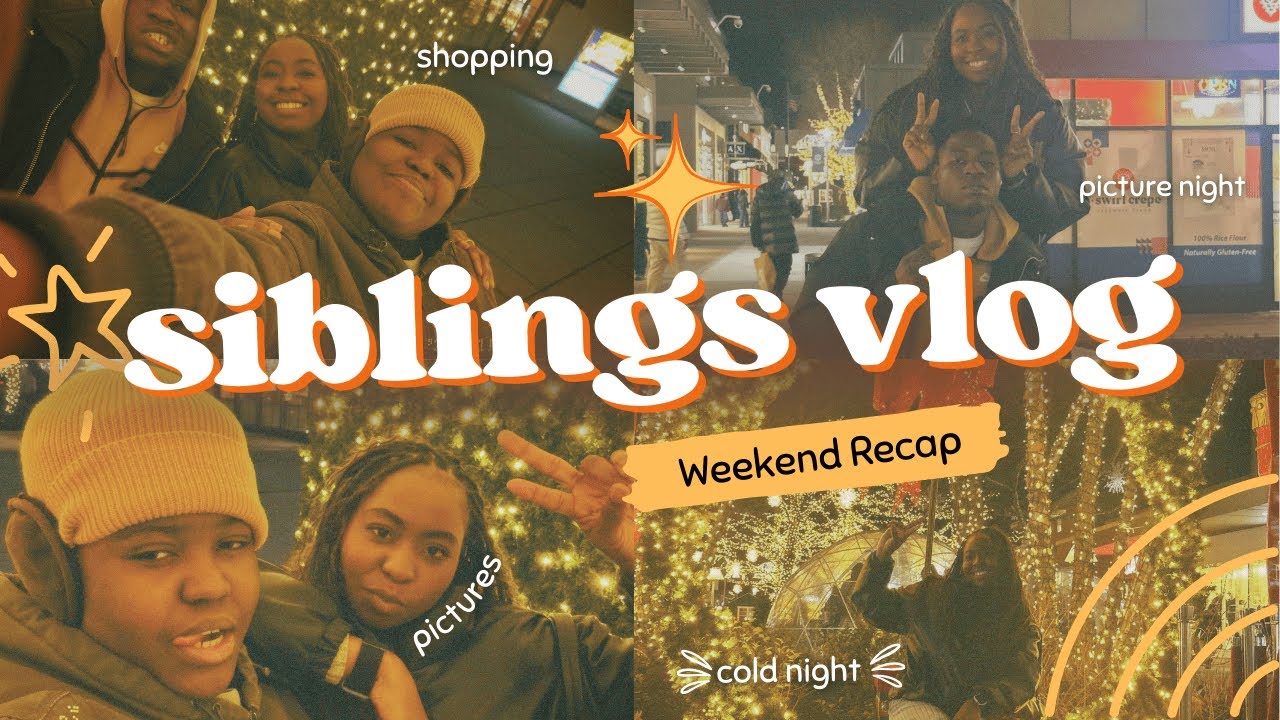 A day with my siblings| my siblings took over my vlog, vibing and shopping