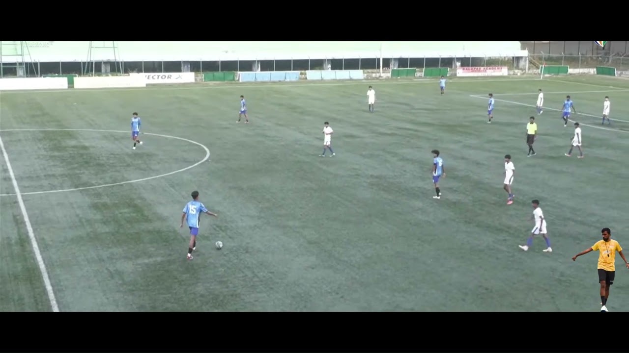 Patient Build up! The Sports School vs Young Blues Elite!! 
