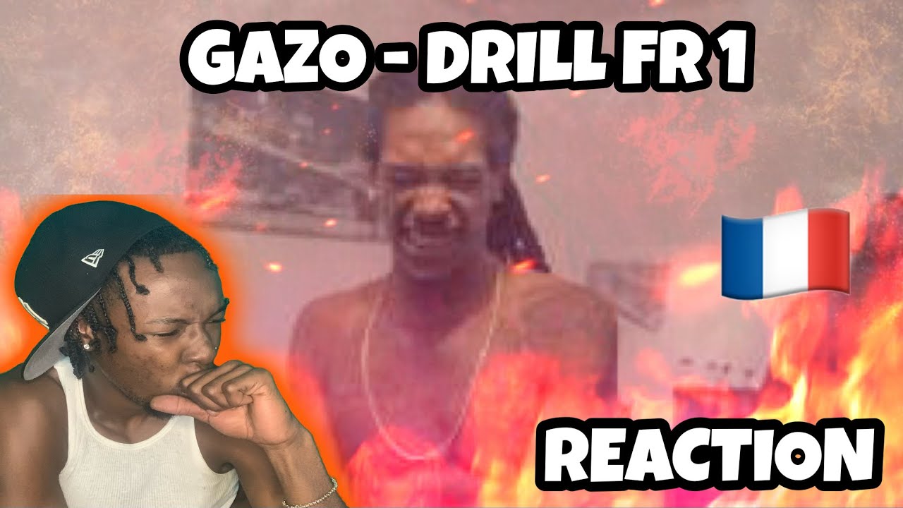 АМЕРИКАНСКИЙ РЕАКЦИЯ НА ФРАНЦУЗСКИЙ ДРИЛ-РЭП! РЕАКЦИЯ GAZO - Drill FR 1 (английский текст)