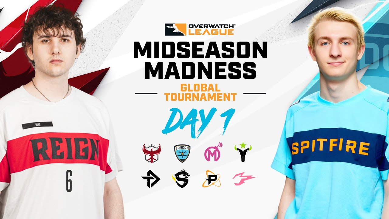 Overwatch League 2022 Season | Midseason Madness Tournament | Day 1