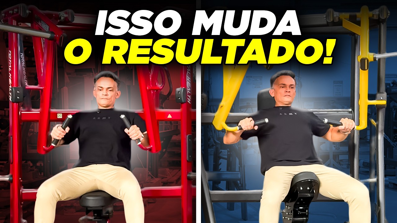 Como Usar a Máquina de Supino Para Mais Resultado