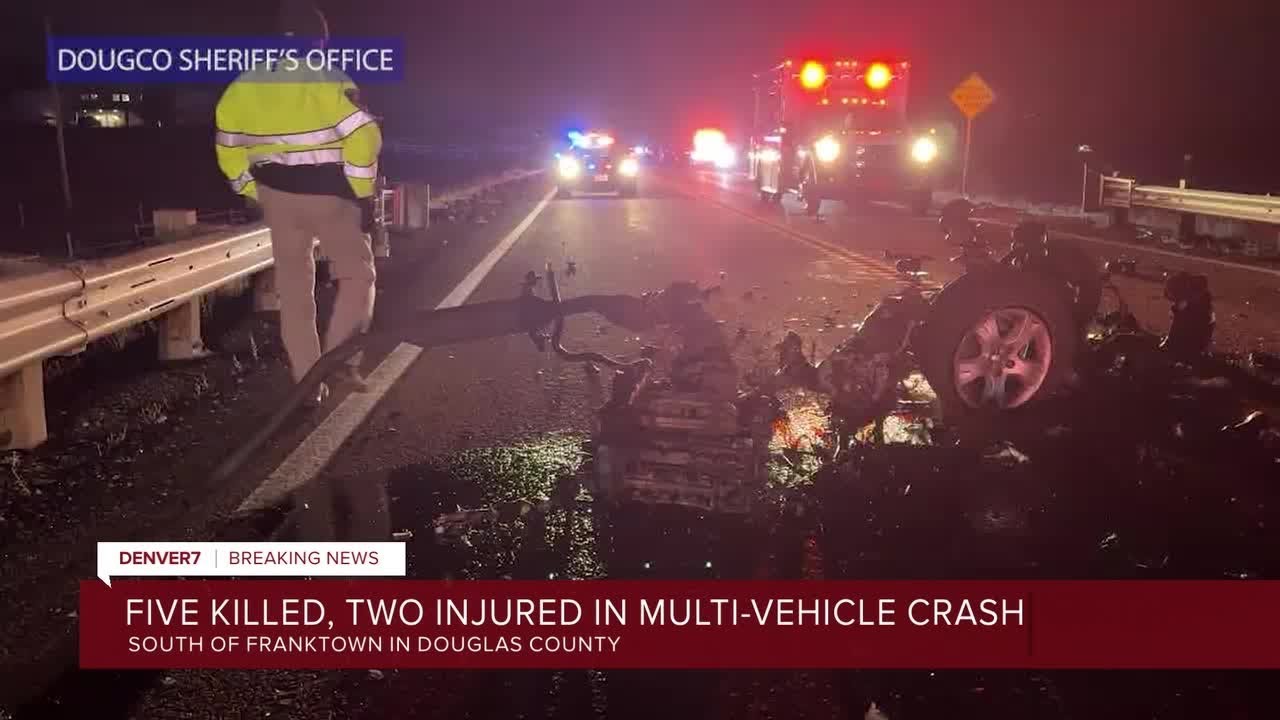 Deadly Douglas County crash kills 5 people. Here's what we know