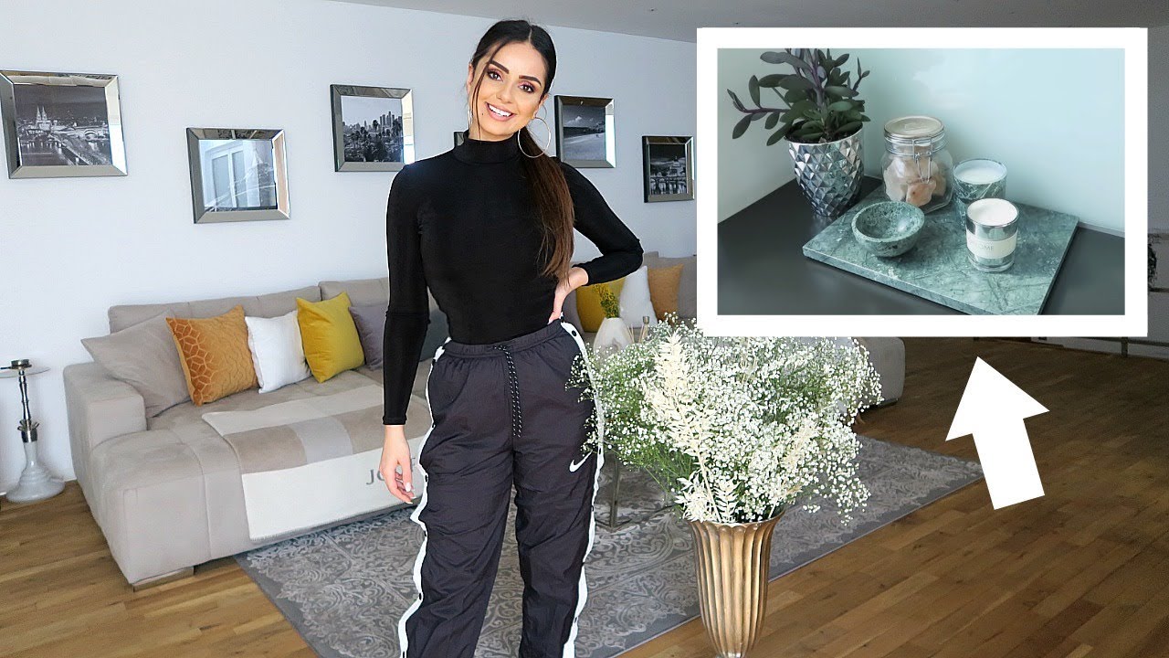 ROOM TOUR 😍 : Mein Wohnzimmer LIVE Dekorieren I Tamtambeauty