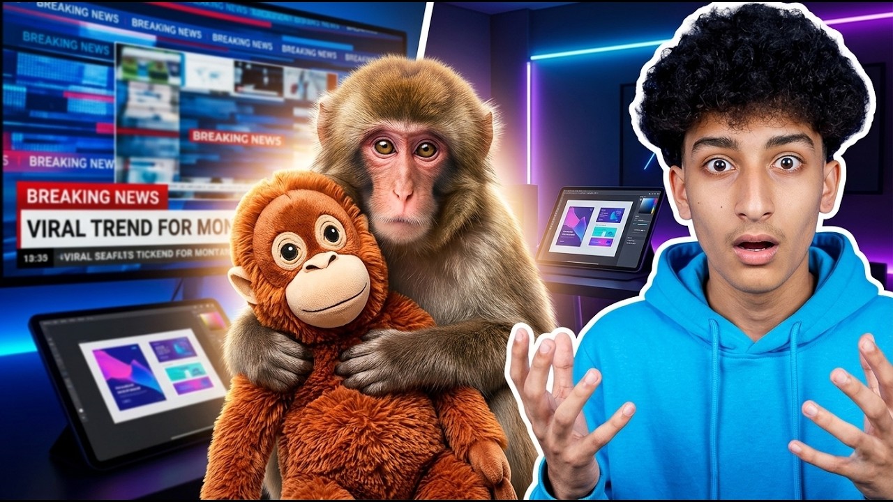 I Turned a Viral Monkey into a Brand Deal! 🐒🔥