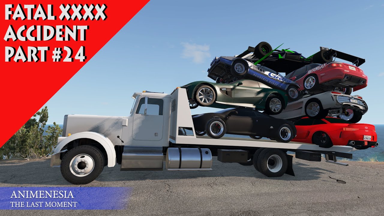 OMG, Truck transports a lot of hypercars stacked in the back | BeamNG | PART #24