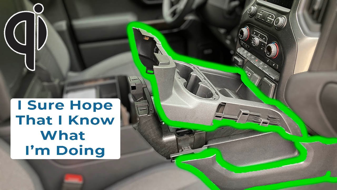 Install Wireless Center Console Upgrade (2019-2021 Silverado & Sierra)