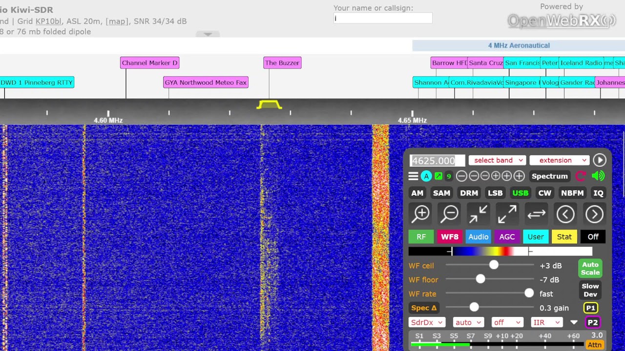BUZZER 4625 KHZ ROSJA