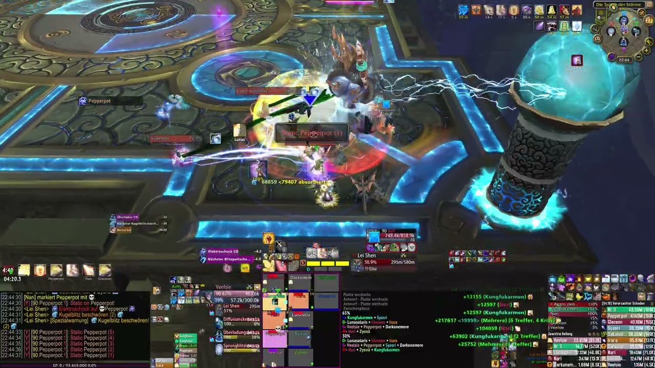 Nari und die Gang vs Lei'Shen HC ToT10 (Holypala PoV)