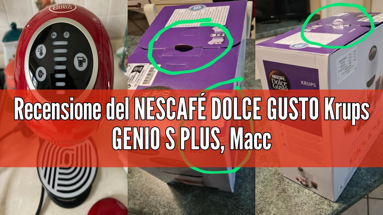Recensione del NESCAFÉ DOLCE GUSTO Krups GENIO S PLUS, Macchina per Caffè Espresso e Altre Bevande