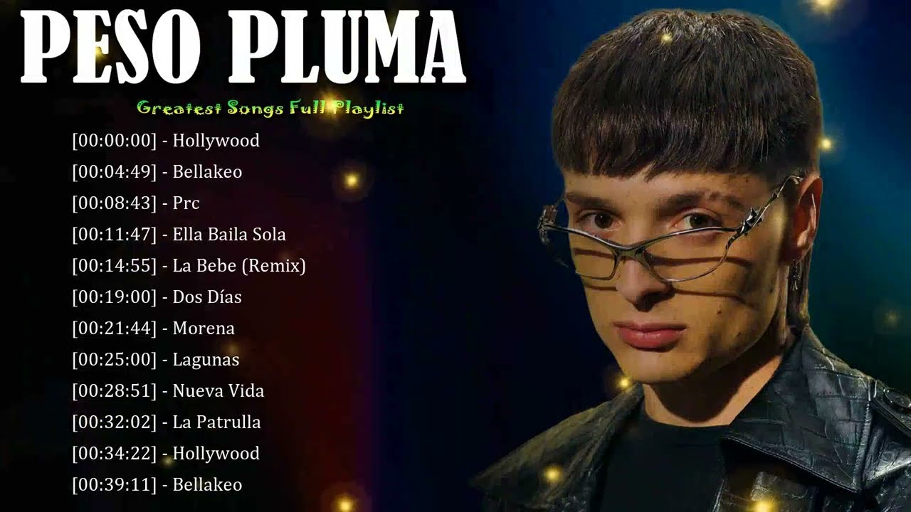 🎧 Peso Pluma – Street-driven songs mixing tradition, rebellion, and attitude 🧨