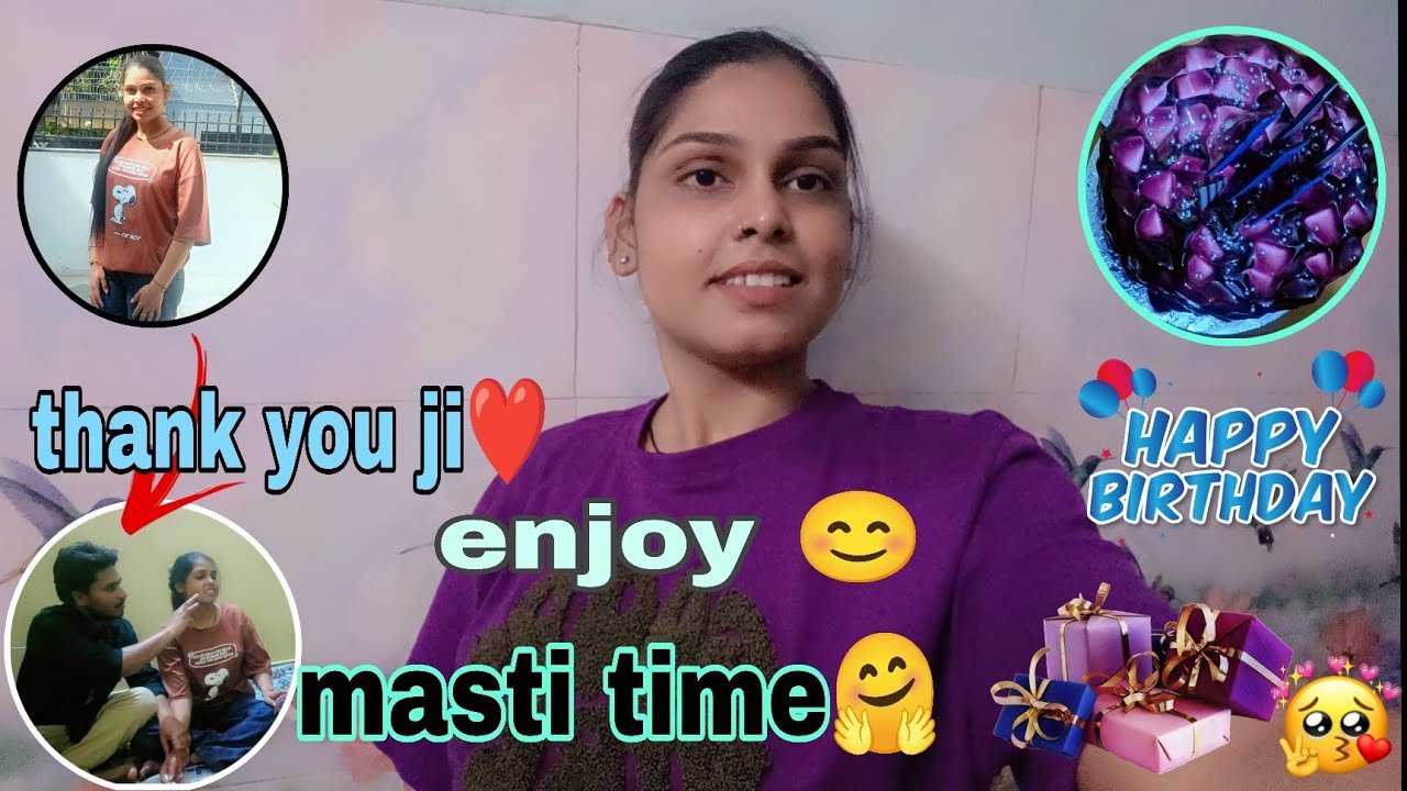 @NamitaChauhan-vlogs enjoy my birthday 🎂🎊
