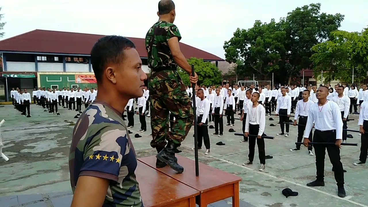 Latihan Senam Tongkat || LDDK SMKN 2 Indramayu Tahun 2021