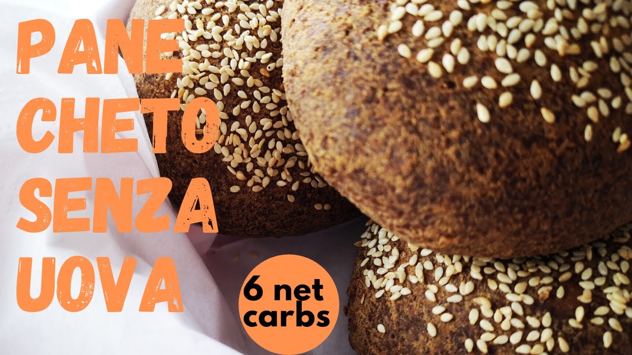 🥓🍓🥑 PANE CHETOGENICO E VEGANO PER HAMBURGER | SENZA UOVA | SENZA ZUCCHERO | SENZA GLUTINE | LCHF