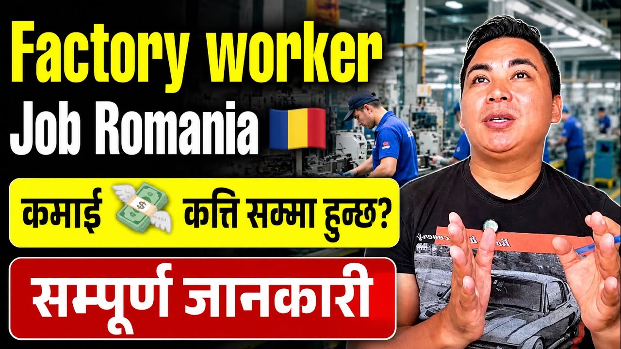 Factory Worker Job Romania 🇷🇴 कमाई कत्ति 💸 सम्मा हुन्छ? सम्पूर्ण जानकारी @WLlama976 