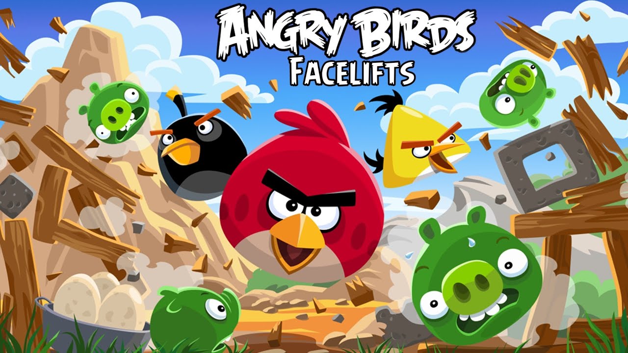 Angry Birds Facelifts by me SJ Direct Studios gameplay showcase!