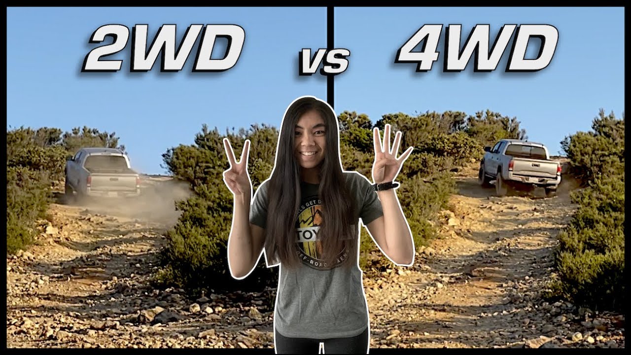 Tacoma Battle: 2WD vs 4WD Off-Roading! How much of a difference does 4WD make?