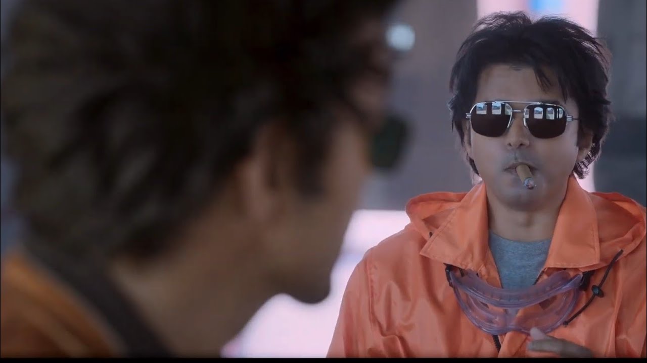 the greatest of all time #GOAT vs OG JEEVAN mass bgm #ilayathalapathi #yuanshankarraja