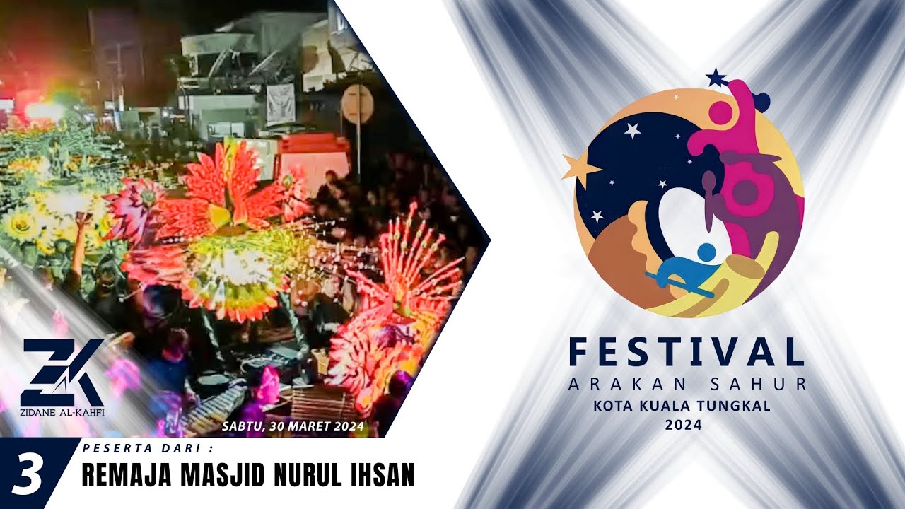 Remaja Masjid Nurul Ihsan I 3 I Festival Arakan Sahur Kuala Tungkal, Tahun 2024