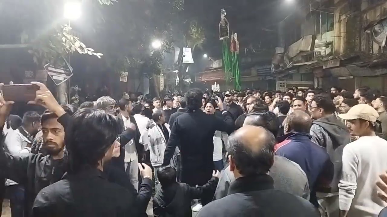 28 rajab safar e imam Husain as ka juloos imam bargah golkothi se nikal kar imam bargah Haji karbala
