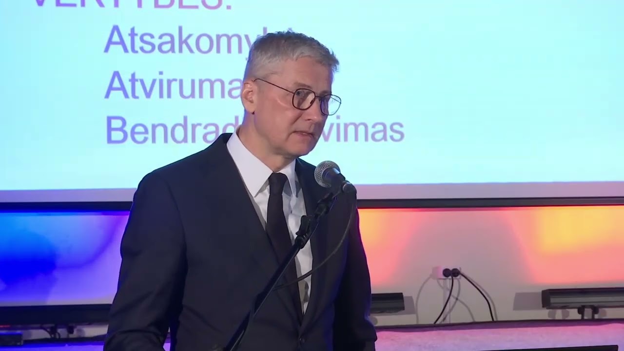 VLK direktoriaus pranešimas 2025 m. VLK metinėje konferencijoje