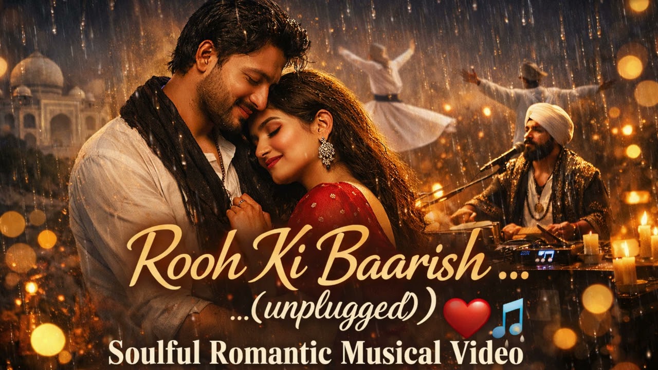 रूह की बारिश | ROOH KI BAARISH | UNPLUGGED | Sufi Love Song |  Sufi Music | Bollywood Romantic Video