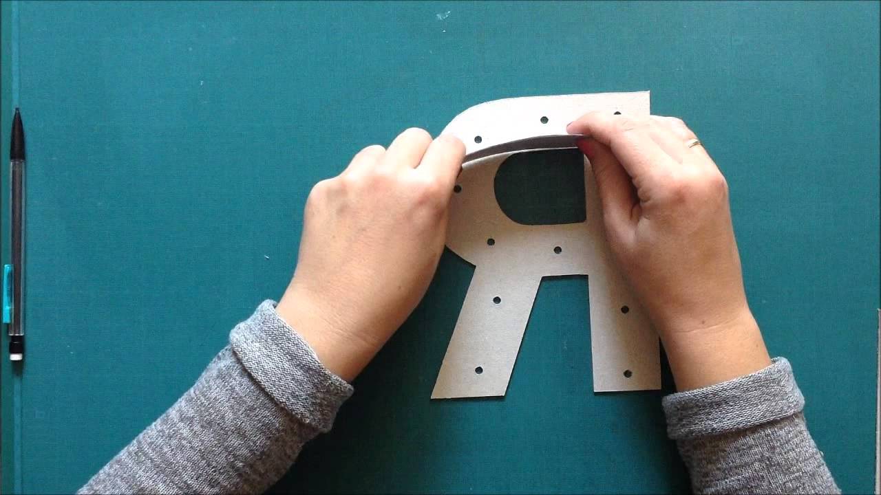 DIY letras con luces led