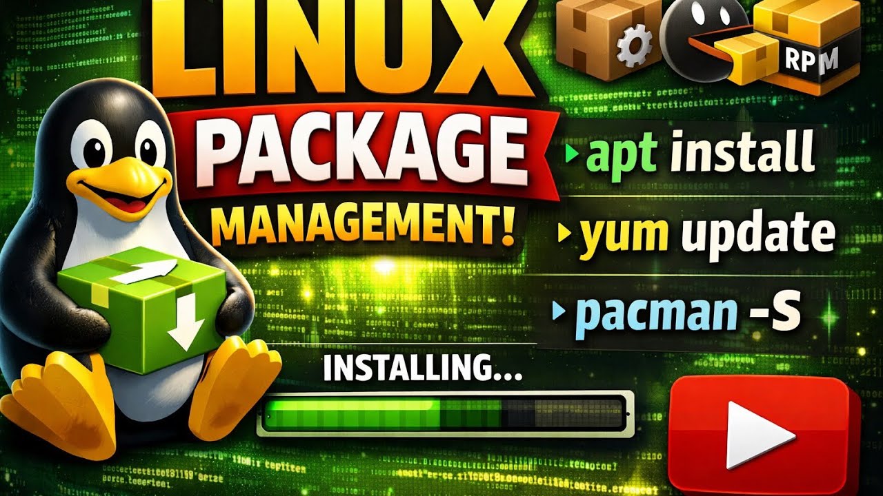 Linux Package Management| Linux Tutorial #linuxbasics #linux #packagemanagement