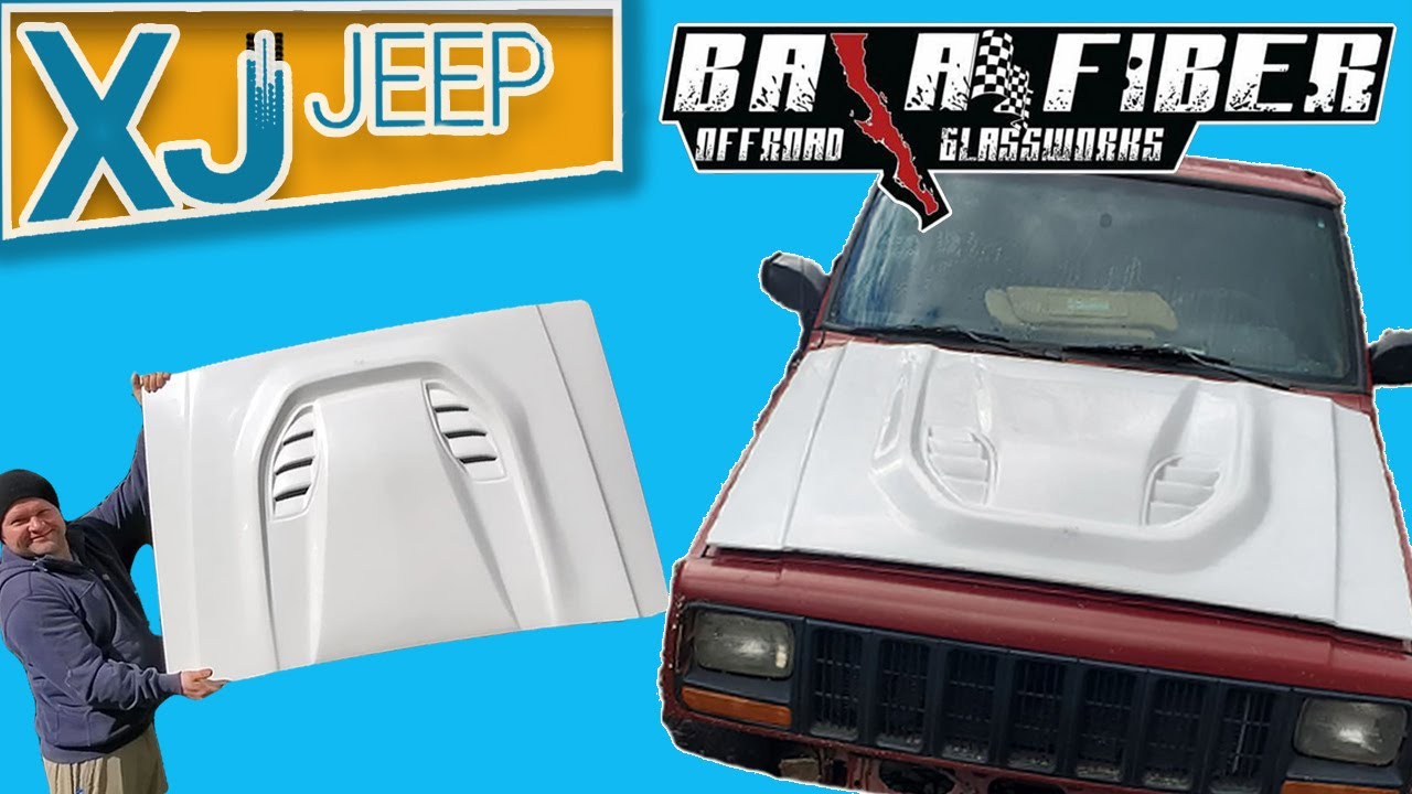 Капот BajaFiber 10th ANNIVERSARY JEEP CHEROKEE XJ
